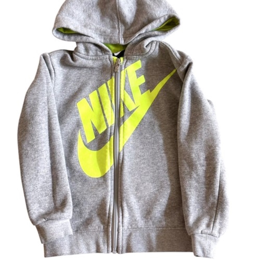 Nike Boys‎ Gray Sweat Jacket Size 4 Toddler